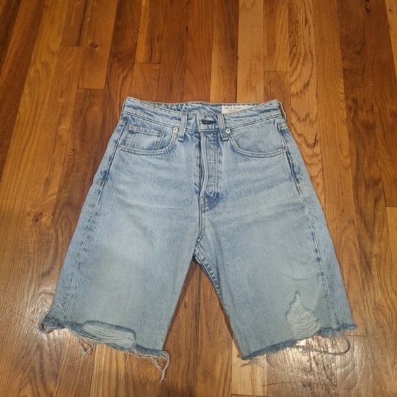 Womens Rag & Bone Maya high rise walking shorts size 24. - Picture 1 of 5